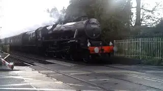 *Black 5* Whittington Level Crossing, Shropshire (22/11/2025)