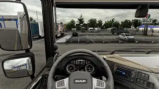 4K Realistic Ultra Graphic DAF XF |Euro Truck Simulator 2 1.57 Snowymoon Mod Gameplay 2026