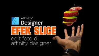 Cara Membuat Efek Slice pada Foto di Affinity Designer, Bahasa Indonesia