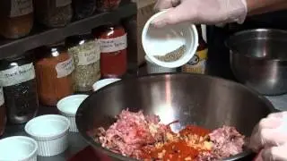 Hunter's Sausage   Chef Jeremy Manley