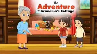 Treasure Hunt At Grandma's Cottage 👵🏼🏡 | Moral Stories for Children in English | Amu and Ana