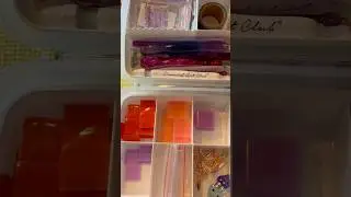 Organizing diamond painting supplies #diamondpainting #trending #trendingshorts #organizer