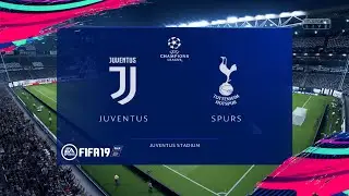 UEFA Champions League | JUVENTUS vs SPURS | Game Play | Group Stage | FIFA 19