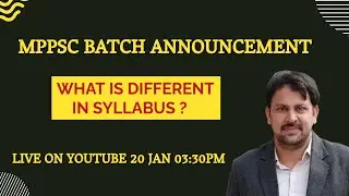 MPSC BATCH ANNOUNCEMENT | WHAT IS DIFFERENT IN SYLLABUS ? | C4U