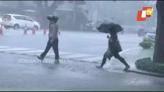 Rain Lashes Delhi- Visuals From Parliament Premises