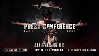 PRESS CONFERENCE PARIS PERNANDES & RUDY GOLDEN BOY 🔥