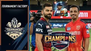 vs IPL champion : Real Cricket 24 is back ! PBKS vs RCB Tournament Factory League of Champions