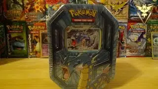 Opening A Pokemon Gyarados Champions Tin!!