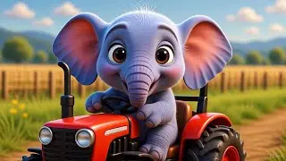 ELLIE the Elephant Adventure Song | Kids Sing Along #kidssongs @KIDSTONEZ-TV 