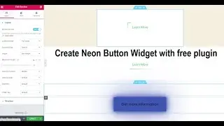 Neon Light Button Animation Effects on Hover | HTML & CSS Snake Border