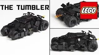 The Tumbler Lego Batmobile MOC - TUTORIAL