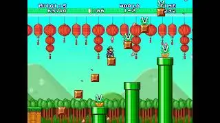 Mario Forever Lunar New Year 2022 v1.0 - World 1: Colorful Festival