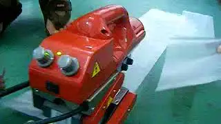 Hot Wedge Welder/Geomembrane Welding Machine G800 Operation