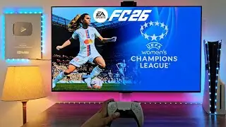 Геймплей женской лиги чемпионов УЕФА EA FC26