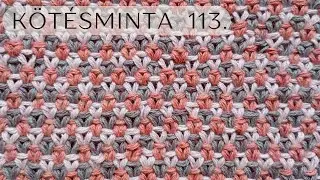 Trikolor kötésminta / Tricolor knitting pattern