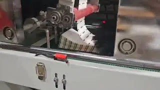 sliced in middle and 18ups labels in one repeat.very difficult to fold automatically