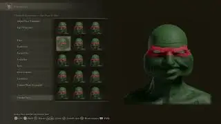 Elden Ring - Teenage Mutant Ninja Turtle Face Creation