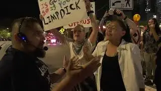 Roe V. Wade Protest Shuts Down Major Intersection - July 1, 2022