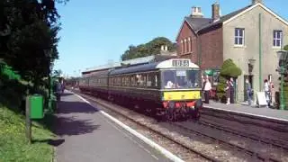 Class 117 DMU Ropley 30/05/2009