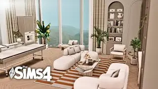 NBA Player & Model Penthouse [888 Spire Apt] || The Sims 4 Speed Build