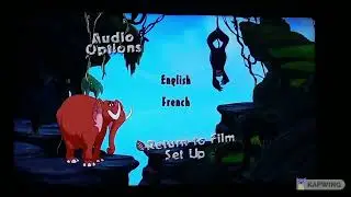 Tarzan and Jane 2002 DVD Menu Walkthrough (Reverse Version)