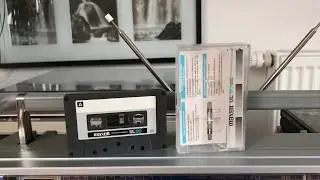 Maxell UL 90 audio cassette on Toshiba Bombeat