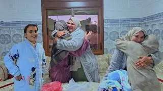 شوف الفرحة دبناتي بالهداية الي جاب محمد 