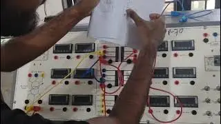 parallel operation of a transformer lab