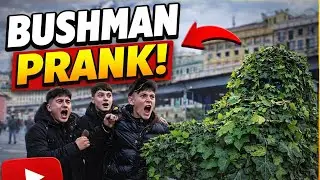 Bushman prank: He had no time to think, only to react 😅&rdquo;#prank #viral #prank !!! 
