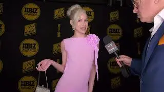 Kiara Cole at the Xbiz Awards Red Carpet in Hollywood, CA