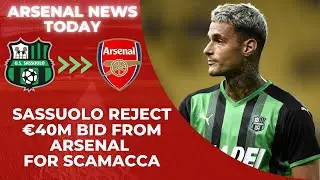 ARSENAL BID REJECT FOR GIANLUCA SCAMACCA