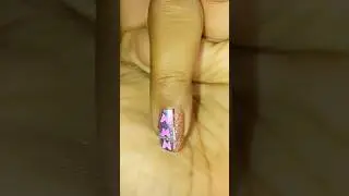 simple floral nail design ideas 💞💅#nailart #naildesign #youtubeshorts
