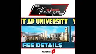 VIT AP University Fee Details | Amaravati | Ap Eapcet 2023 | #engineering #vitap Ap Eamcet