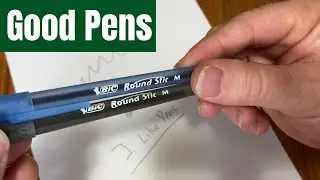 BIC Round Stick Medium Pens