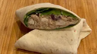 TUNA HUMMUS WRAP
