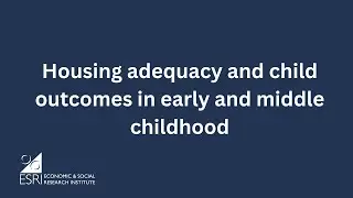 Poor housing conditions harm children&rsquo;s health and development