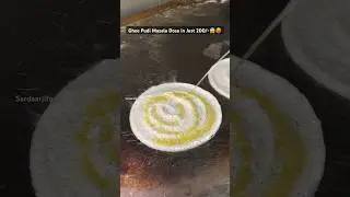 Ghee Pudi Masala Dosa😱🥵 #ghee #dosa #dosamasala #dosarecipe #dosarecipe #recipe #recipeoftheday