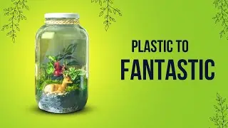 Plastic bottle flowervases-Gorgeous home decor in few steps!