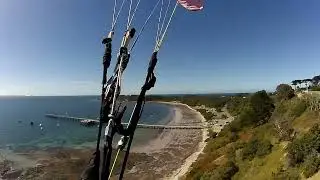260123 Paragliding Flinders Monument Victoria Australia