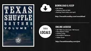 Texas Shuffle Rhythms - Vol. 1