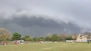 Time lapse | dense and dangerous looking clouds |