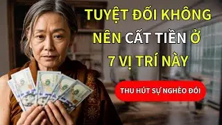 7 Vị Trí Trong Nhà Bạn Thu Hút Nghèo Đói Và Phá Sản Nếu Bạn Cất Giữ Tiền Ở Đó | Phong Thủy Phật Giáo