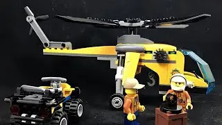 Lego toy series city jungle 60162 jungle airdrop helicopter 2