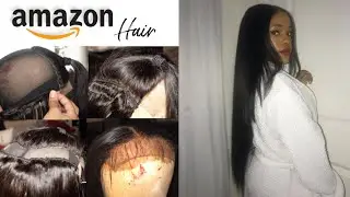 DETAILED l How to make a Custom Closure Wig ft. Maxine Hair on Amazon