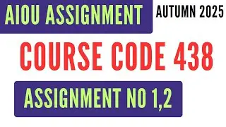 AIOU Code 438 Principles of Accounting (اصولِ محاسبہ) Solved Assignment No.1 & 2 | Autumn 2025 BA AD