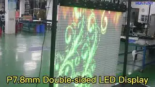 Experience the Future of Display Technology: Crystal Double-Sided Transparent LED Demo Display