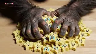 ASMR Crushing Chalk || 🐒🙊🙊🌕🌕🌏🌏🌏 || #crushingchalk #crushingsounds #crunchyasmr #crushing 