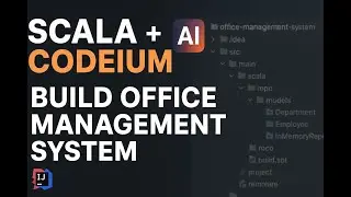 Build Office Management System in Scala | IntelliJ + Windsurf (Codeium) | Project&nbsp;Setup&nbsp;&&nbsp;Models
