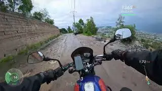 VLOG MOTORCYCLE - RAINY DAY - SOMEWHERE ANTANANARIVO