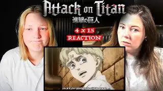 Attack on Titan 4x15 - Sole Salvation REACTION!!